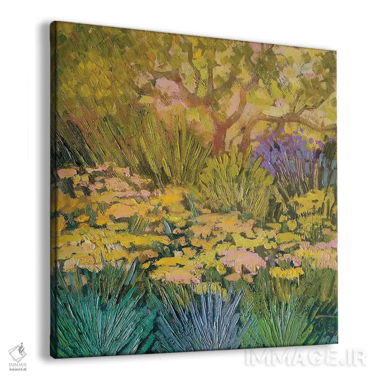 تابلو صبح در باغ اثر اکاترینا پریسیچ - نمای پرسپکتیو محصول