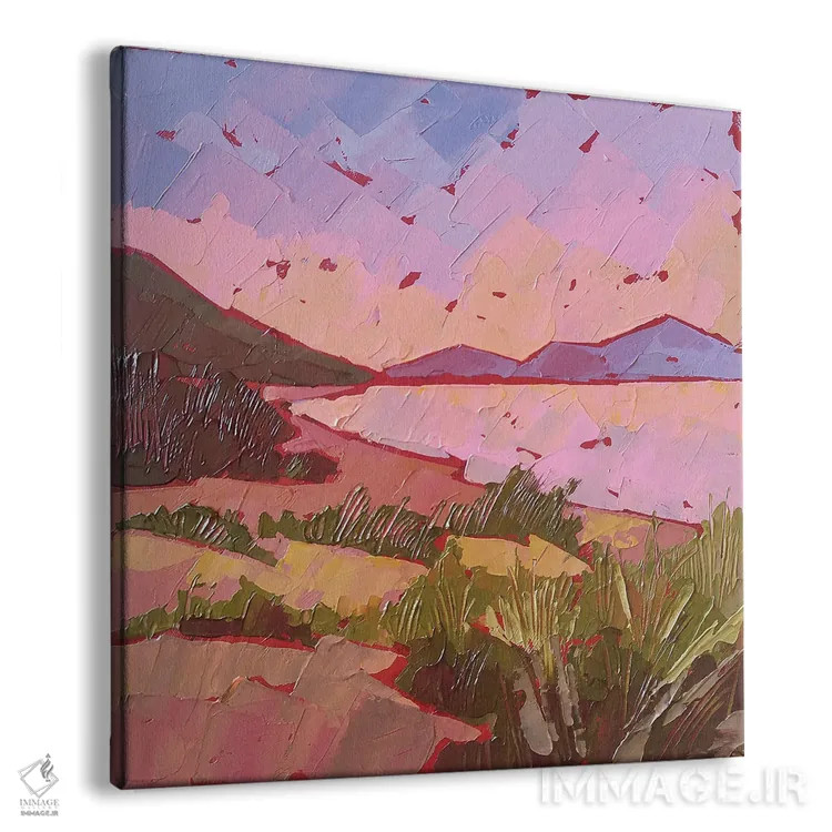 تابلو منظرهٔ ساحلی اثر اکاترینا پریسیچ - نمای پرسپکتیو محصول