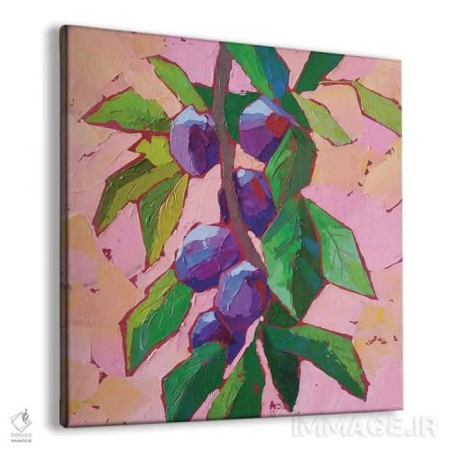 تابلو شاخهٔ آلو اثر اکاترینا پریسیچ - نمای پرسپکتیو محصول