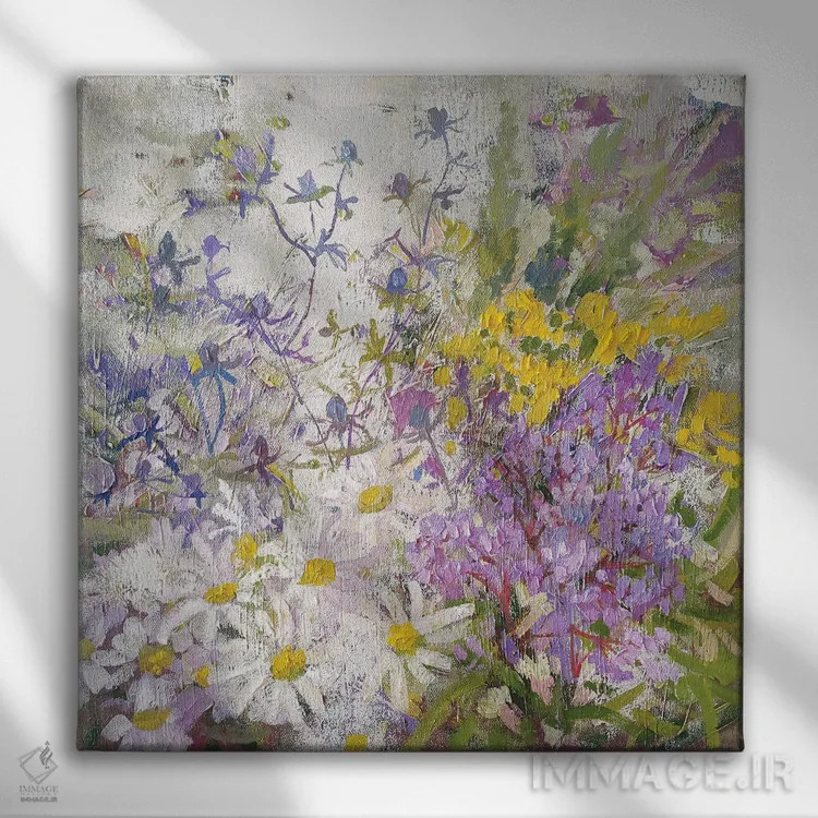 تابلو نفس جولای اثر اکاترینا پریسیچ - نمای روبهرو روی دیوار