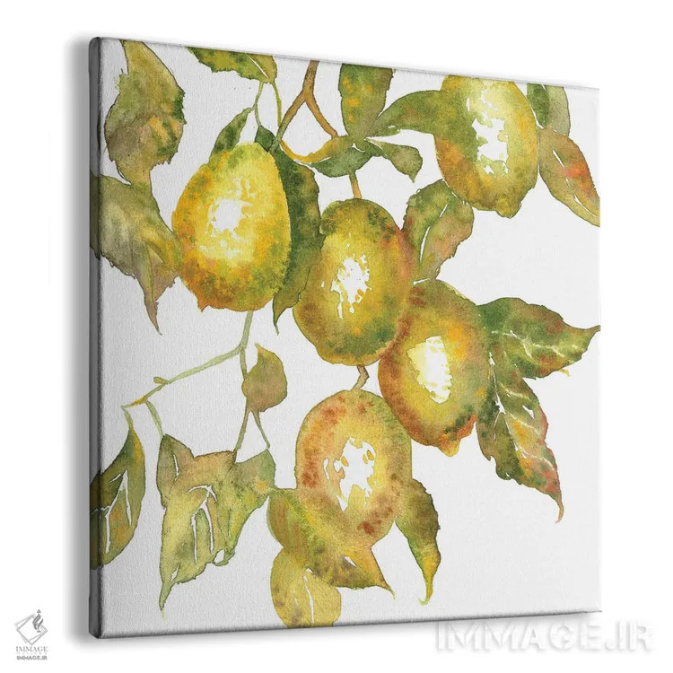 تابلو شاخهٔ لیمو اثر اکاترینا پریسیچ - نمای پرسپکتیو محصول