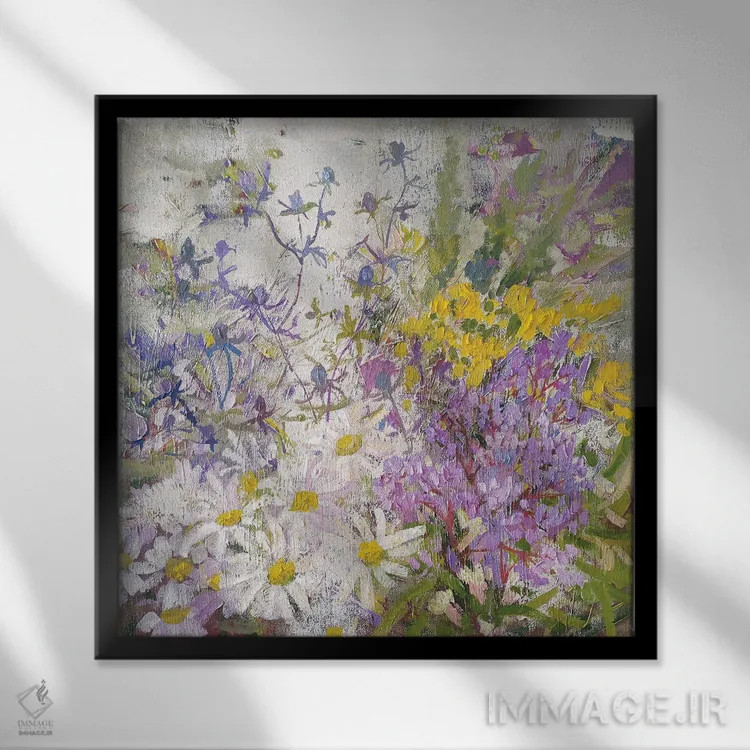 تابلو نفس جولای اثر اکاترینا پریسیچ - نمای قابدار مشکی