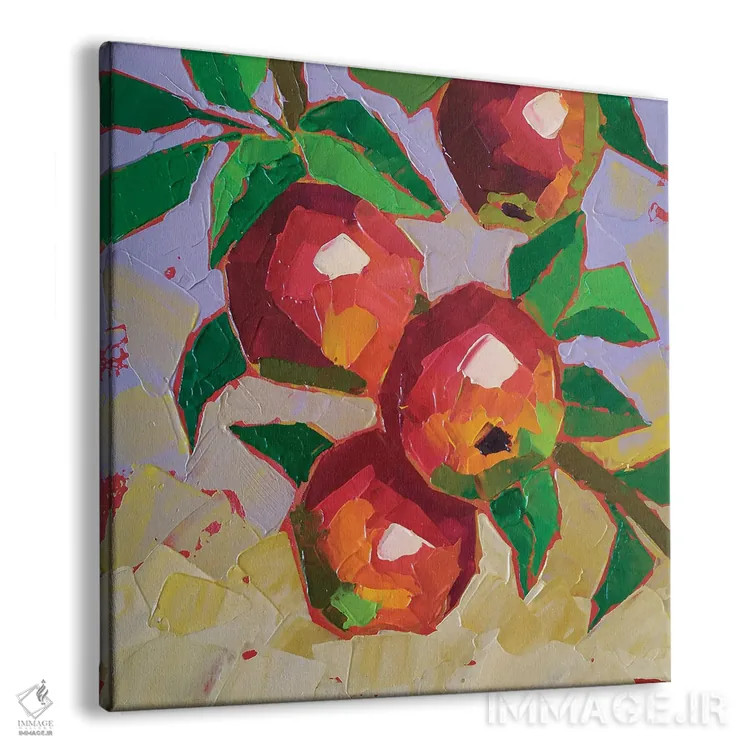 تابلو سیبهای آبدار اثر اکاترینا پریسیچ - نمای پرسپکتیو محصول