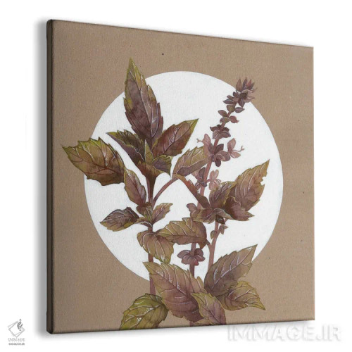 تابلو ریحان بنفش اثر اکاترینا پریسیچ - نمای پرسپکتیو محصول