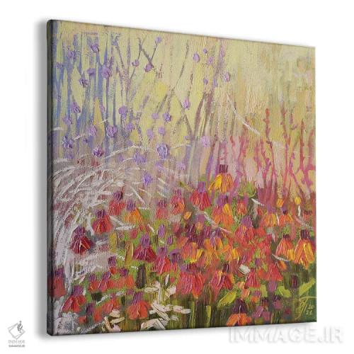 تابلو گلهای آفتابی اثر اکاترینا پریسیچ - نمای پرسپکتیو محصول