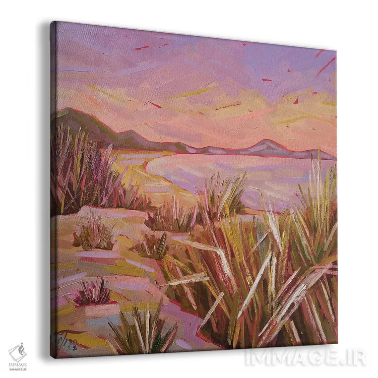 تابلو بوتهزارهای ساحلی در غروب اثر اکاترینا پریسیچ - نمای پرسپکتیو محصول