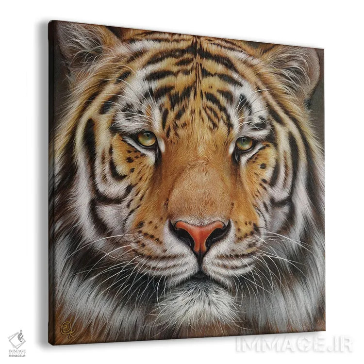 تابلو چهرههای طبیعت وحشی اثر النا کولوتوشا - نمای پرسپکتیو محصول