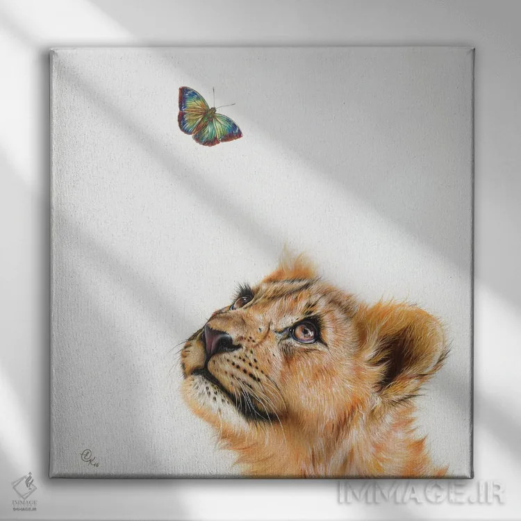 تابلو رویاپرداز اثر النا کولوتوشا - نمای روبهرو روی دیوار