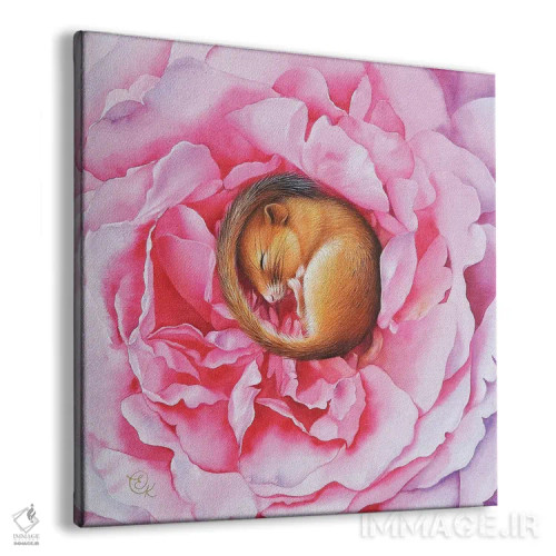 تابلو رویای گلها اثر النا کولوتوشا - نمای پرسپکتیو محصول