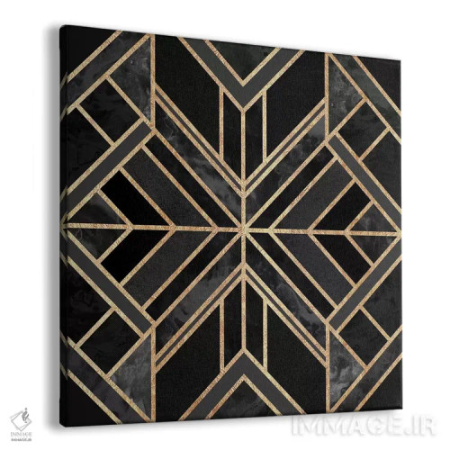 تابلو رویای مرمر سیاه اثر الیزابت فردریکسون - نمای پرسپکتیو محصول