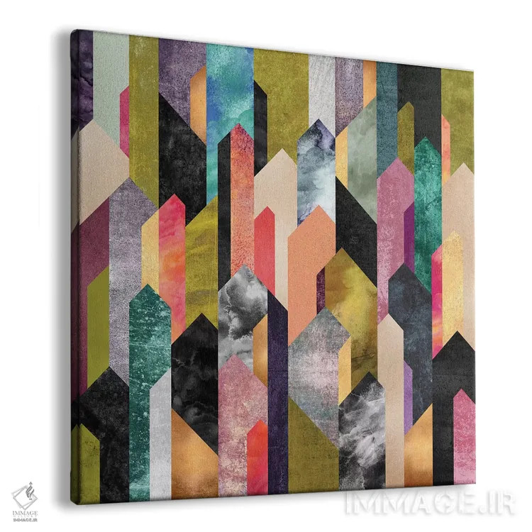 تابلو بلورین (متبلور) اثر الیزابت فردریکسون - نمای پرسپکتیو محصول