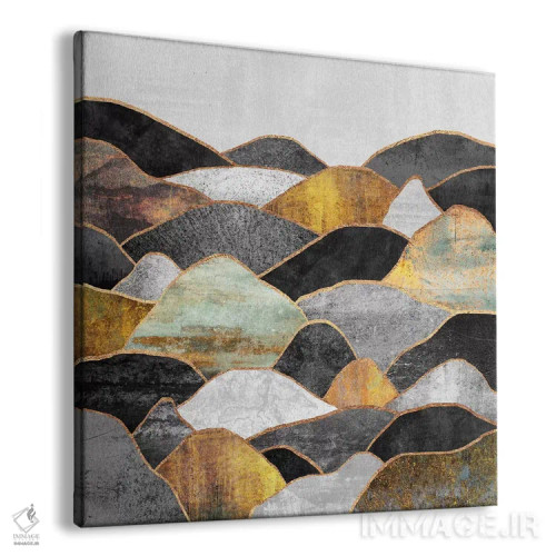 تابلو تپهها ۱ اثر الیزابت فردریکسون - نمای پرسپکتیو محصول