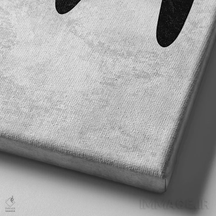 تابلو چکیدن رنگهای زیبا ۱ اثر الیزابت فردریکسون - نمای نزدیک بافت بوم