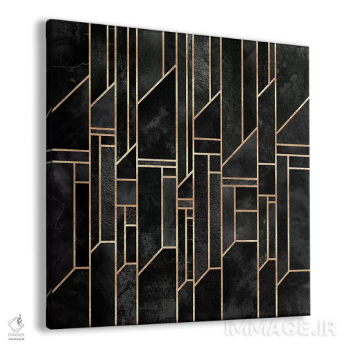 تابلو آسمانهای سیاه اثر الیزابت فردریکسون - نمای پرسپکتیو محصول