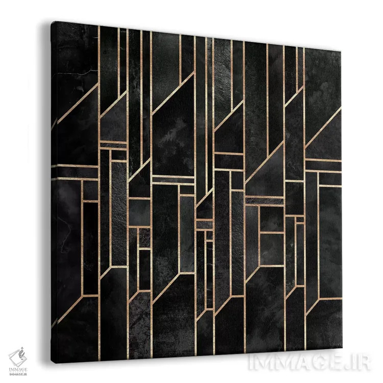 تابلو آسمانهای سیاه اثر الیزابت فردریکسون - نمای پرسپکتیو محصول