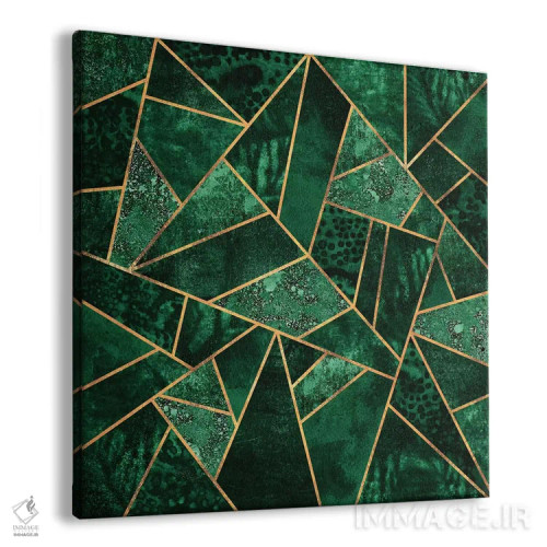 تابلو زمرد تیره اثر الیزابت فردریکسون - نمای پرسپکتیو محصول