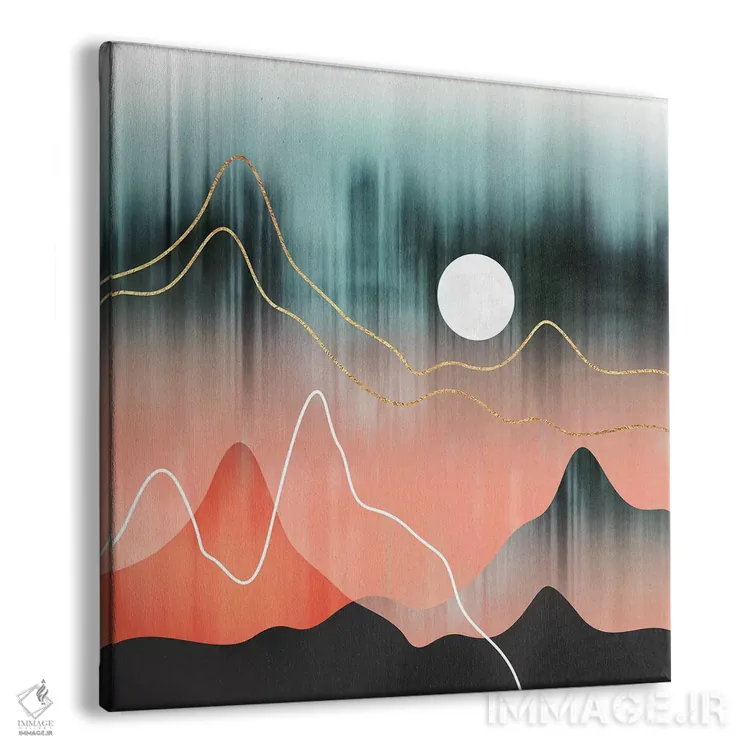 تابلو چشمانداز کوهستانی II اثر الیزابت فردریکسون - نمای پرسپکتیو محصول