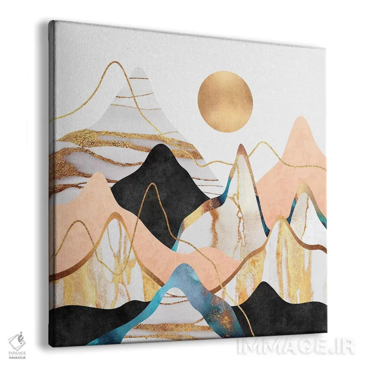 تابلو چشمانداز کوهستانی III اثر الیزابت فردریکسون - نمای پرسپکتیو محصول