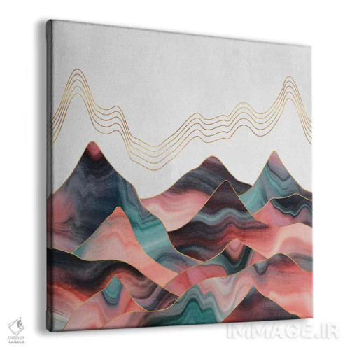 تابلو چشمانداز کوهستانی II اثر الیزابت فردریکسون - نمای پرسپکتیو محصول