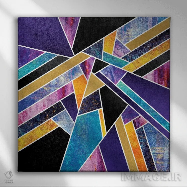 تابلو رویاها اثر الیزابت فردریکسون - نمای روبهرو روی دیوار