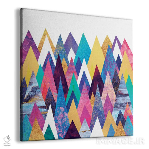 تابلو کوههای افسونشده اثر الیزابت فردریکسون - نمای پرسپکتیو محصول