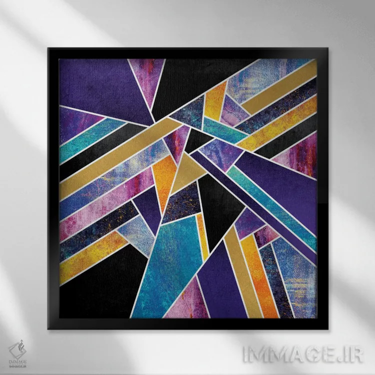 تابلو رویاها اثر الیزابت فردریکسون - نمای قابدار مشکی