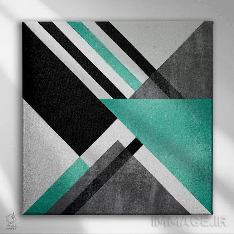 تابلو تاهها اثر الیزابت فردریکسون - نمای روبهرو روی دیوار