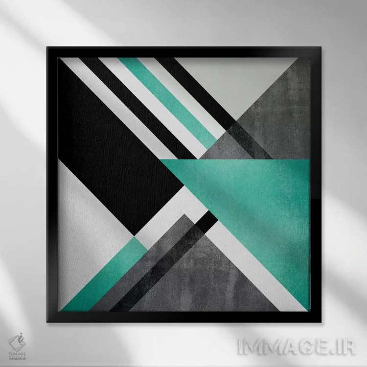 تابلو تاهها اثر الیزابت فردریکسون - نمای قابدار مشکی