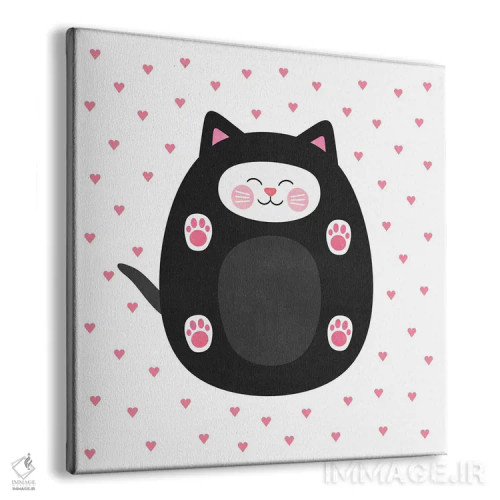 تابلو عشق بچهگربه اثر الیزابت فردریکسون - نمای پرسپکتیو محصول