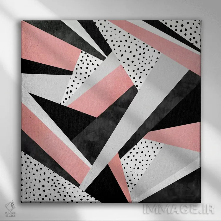 تابلو دختر شاد اثر الیزابت فردریکسون - نمای روبهرو روی دیوار