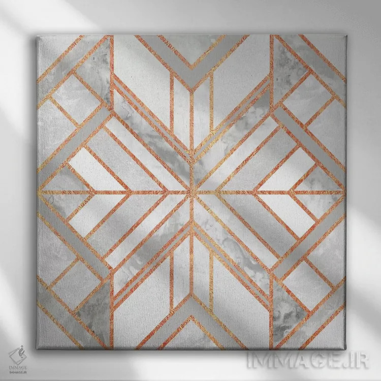 تابلو رویای مرمرین اثر الیزابت فردریکسون - نمای روبهرو روی دیوار