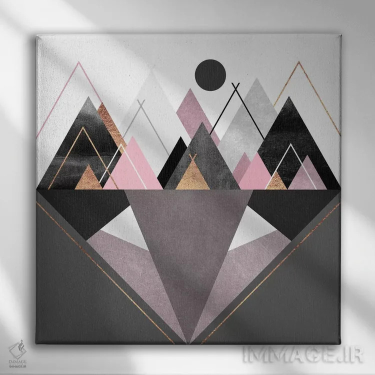 تابلو حیات وحش اسکانباوراوی اثر الیزابت فردریکسون - نمای روبهرو روی دیوار