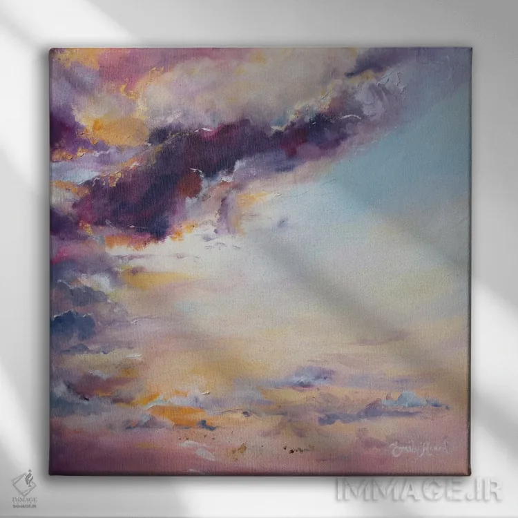 تابلو باتراسکاتچ (کارامل کرهای) اثر امیلی لوئیز هرد - نمای روبهرو روی دیوار