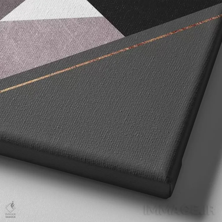 تابلو حیات وحش اسکانباوراوی اثر الیزابت فردریکسون - نمای نزدیک بافت بوم