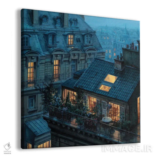 تابلو پناهگاه سقفی اثر اوگنی لوشپین - نمای پرسپکتیو محصول