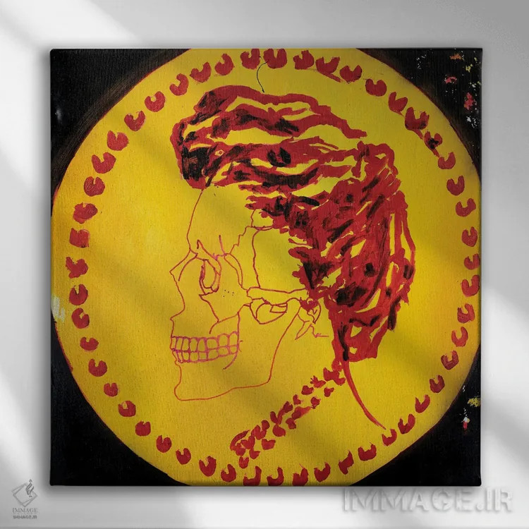 تابلو بلعیدن ۵ اثر اددی لاو - نمای روبهرو روی دیوار