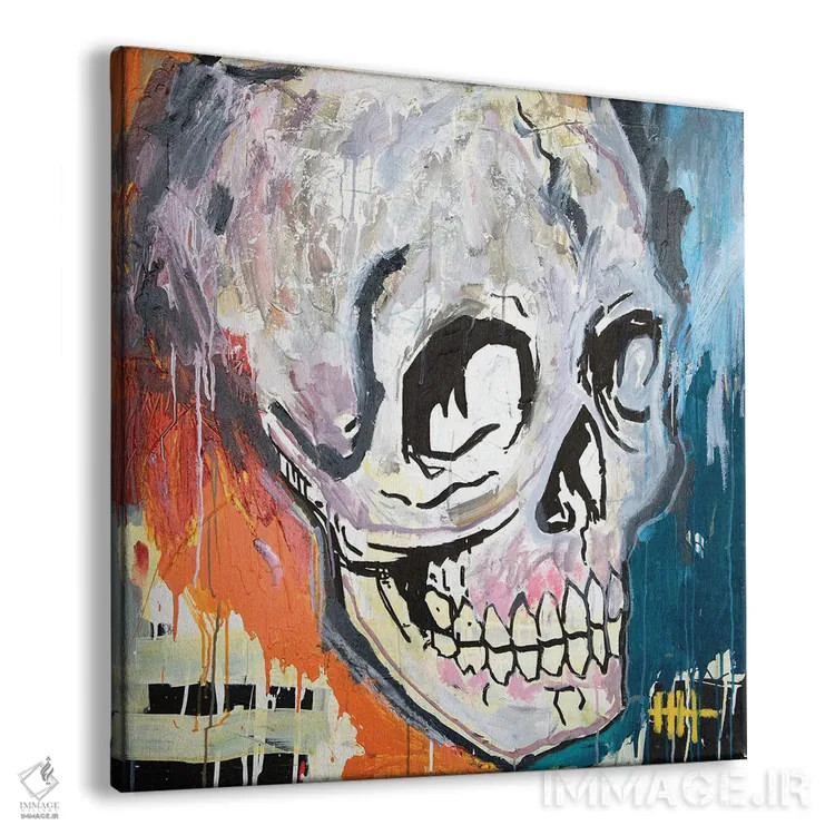 تابلو جمجمهٔ ۱۷ اثر اددی لاو - نمای پرسپکتیو محصول