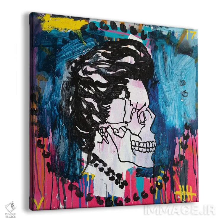 تابلو رنگهای صورتی با بلوز کسبوکار سلطنتی اثر اددی لاو - نمای پرسپکتیو محصول