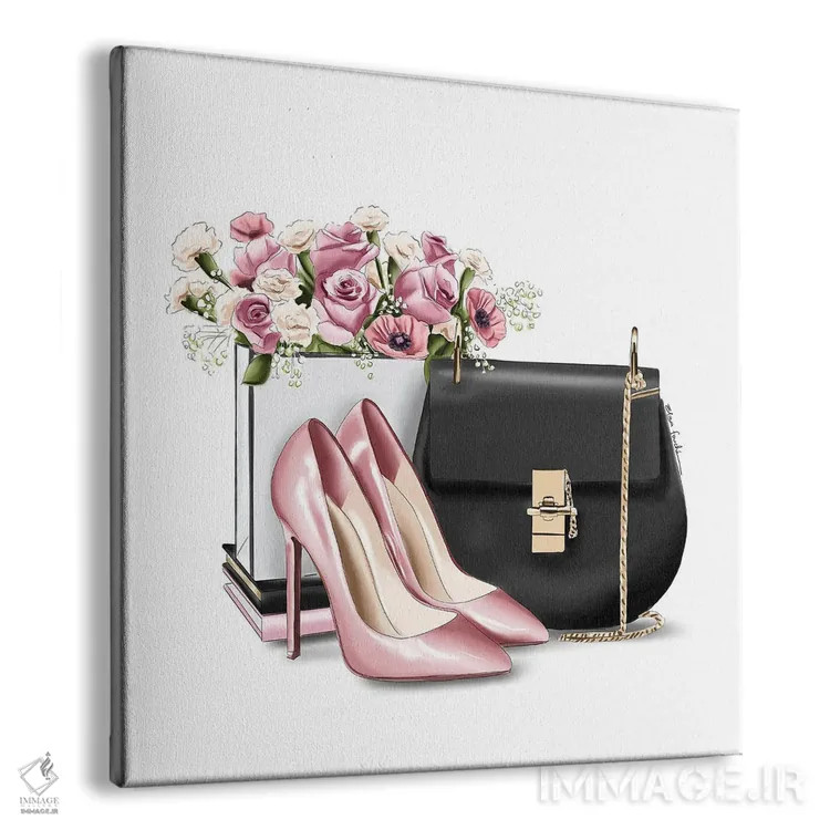 تابلو لوازم ضروری بهاری اثر الزا فوچه - نمای پرسپکتیو محصول