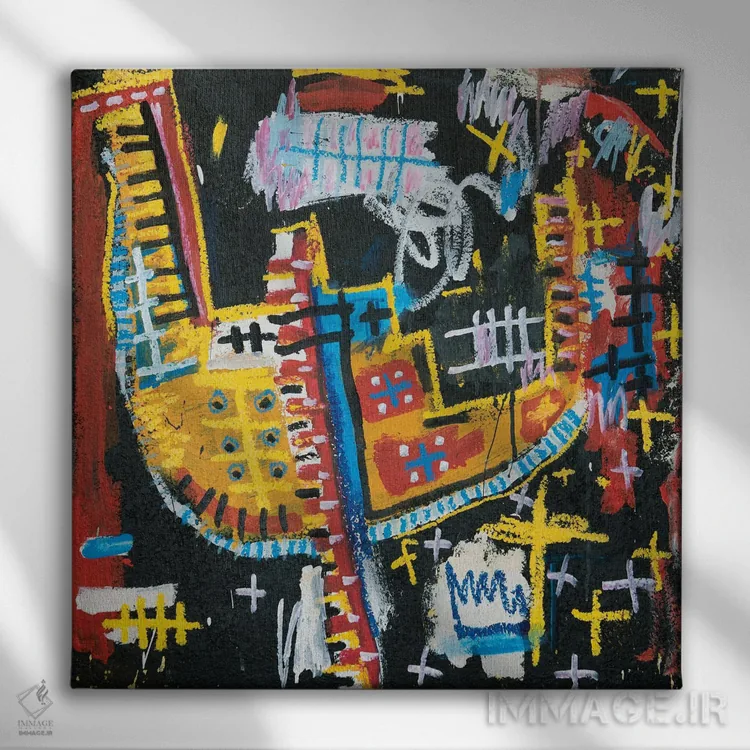 تابلو کاپیتان با کشتی غرق میشود اثر اددی لاو - نمای روبهرو روی دیوار