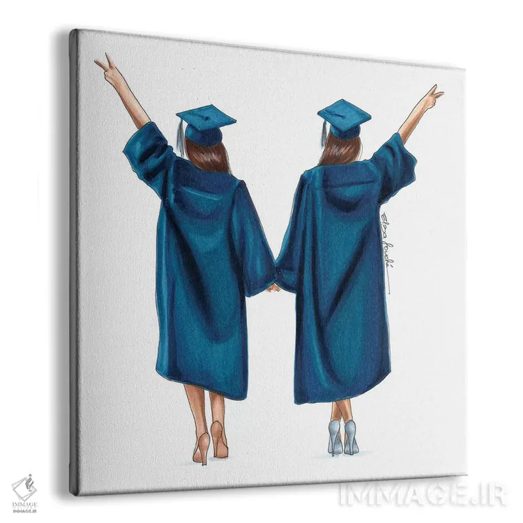 تابلو ما موفق شدیم اثر الزا فوچه - نمای پرسپکتیو محصول