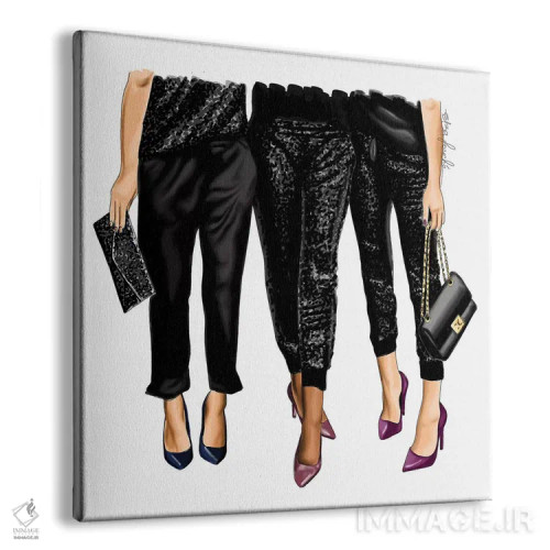 تابلو شب بیرون اثر الزا فوچه - نمای پرسپکتیو محصول