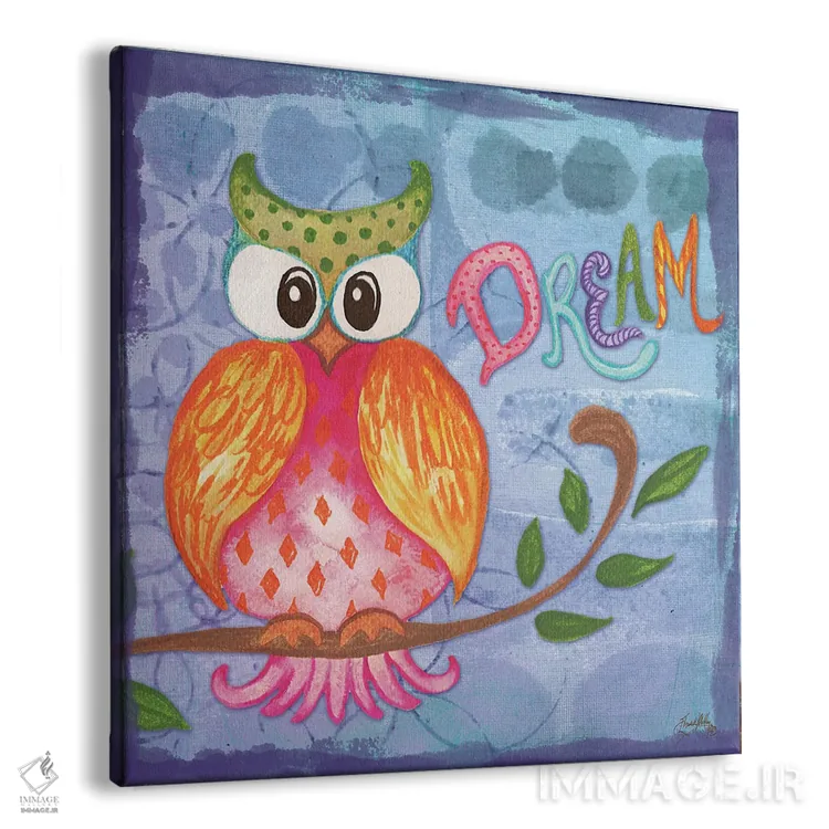 تابلو شکوفه بهاری ۲ اثر الیزابت مدلی - نمای پرسپکتیو محصول