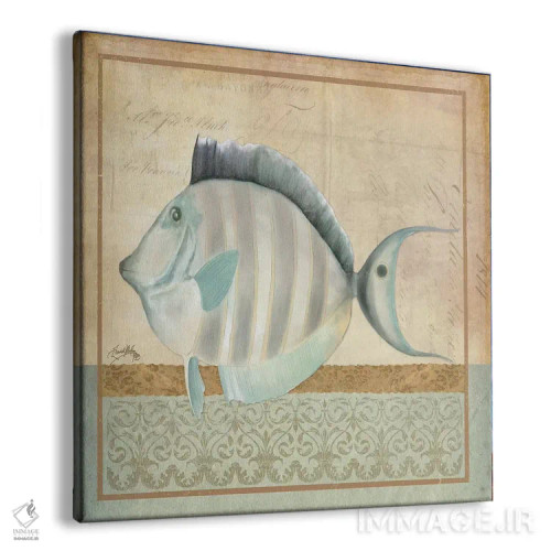 تابلو ماهی قدیمی شمارهٔ سه اثر الیزابت مدلی - نمای پرسپکتیو محصول