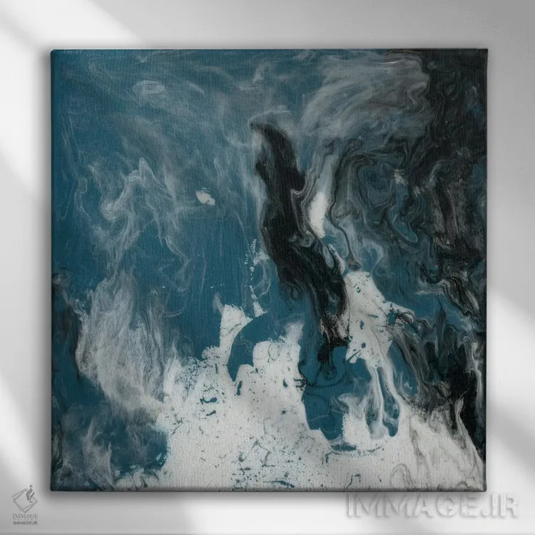 تابلو پوره ده اثر امیلی ماگون - نمای روبهرو روی دیوار