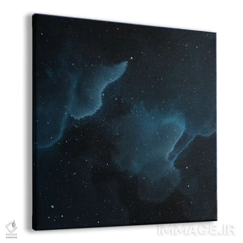 تابلو سحابی سه وسط اثر امیلی ماگون - نمای پرسپکتیو محصول