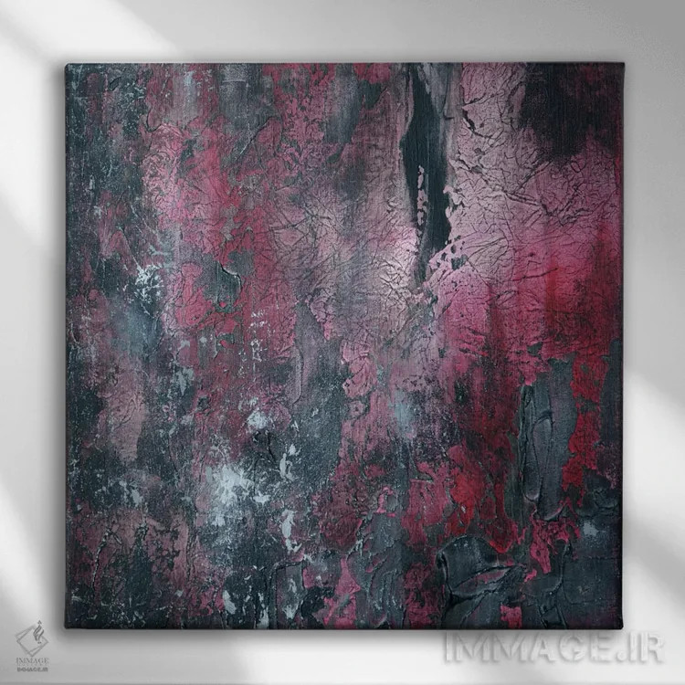 تابلو یک اثر امیلی ماگون - نمای روبهرو روی دیوار