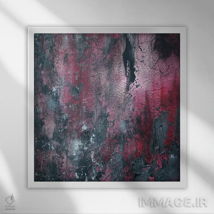 تابلو یک اثر امیلی ماگون - نمای قابدار سفید