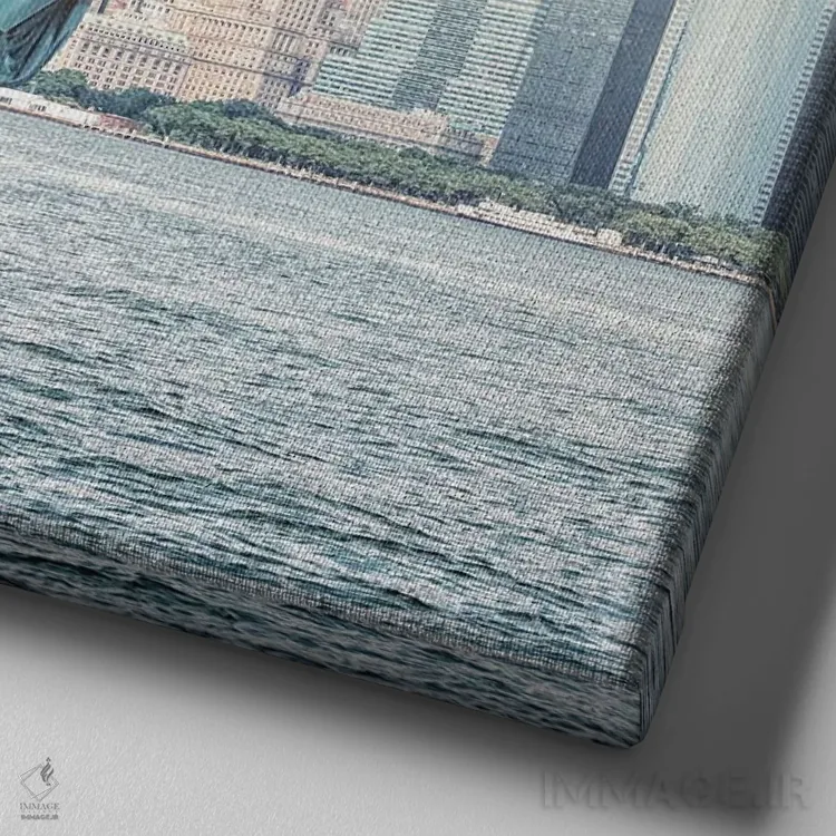 تابلو نیویورک، نیویورک اثر مانجیک پیکچرز (استودیو عکاسی یا فیلمسازی) - نمای نزدیک بافت بوم