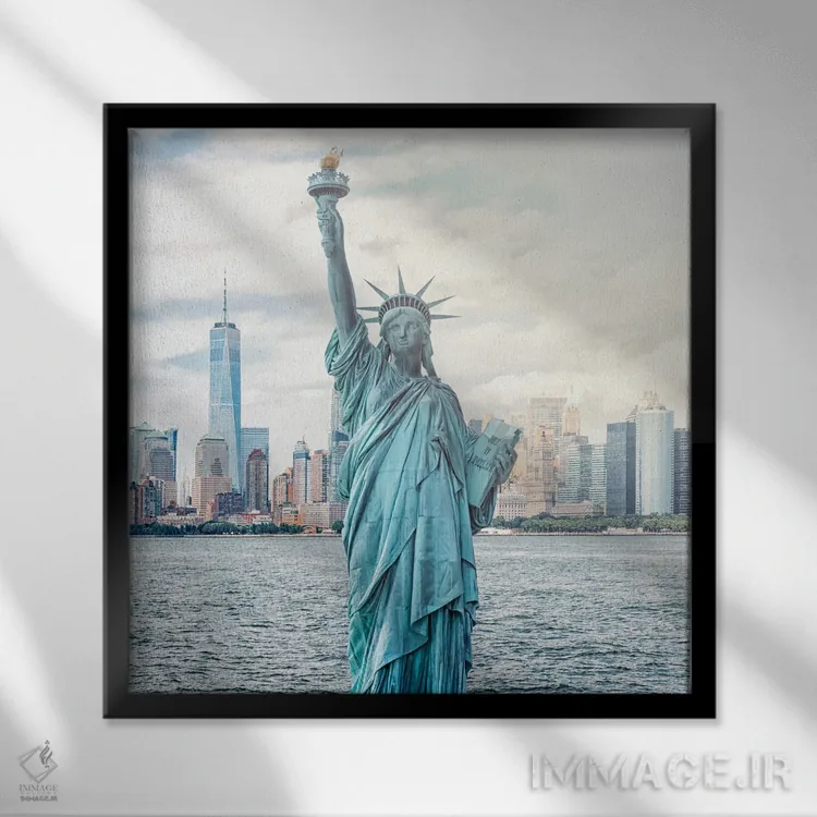 تابلو نیویورک، نیویورک اثر مانجیک پیکچرز (استودیو عکاسی یا فیلمسازی) - نمای قابدار مشکی